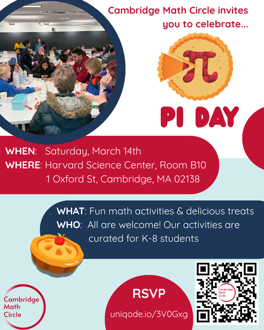 Pi Day flyer
